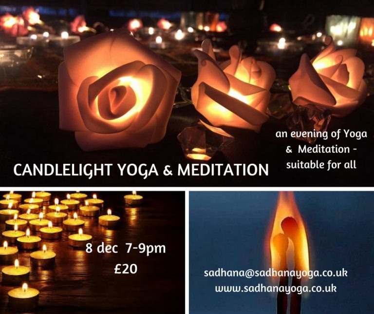 Candlelight Yoga© Sadhana Yoga Pictures Sadhana Yoga